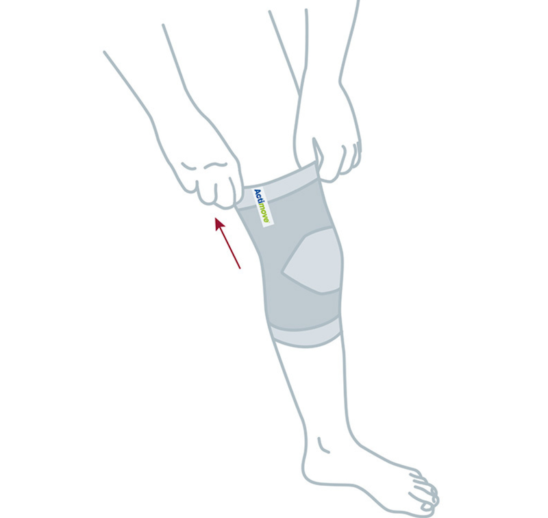 Actimove Arthritis Knee Brace Application Guide