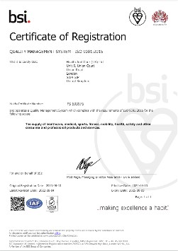 Click here to view our ISO 9001:2015 certificate