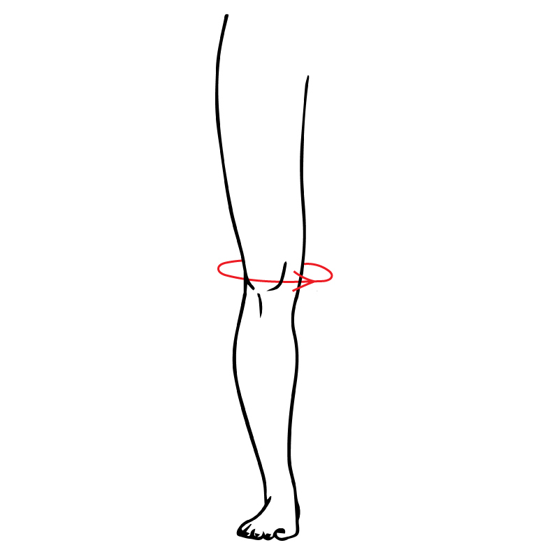 How to measure the circumference of your knee