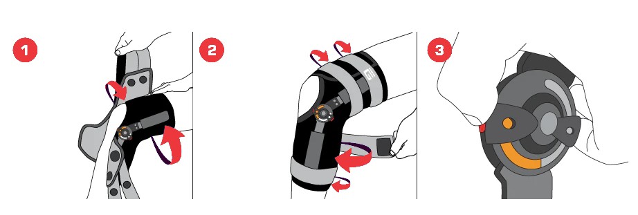 Neo G Adjusta Fit Hinged Knee Brace Fitting Instructions