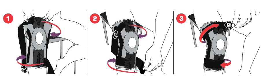 How to fit the Neo G RX Hinged Knee Support