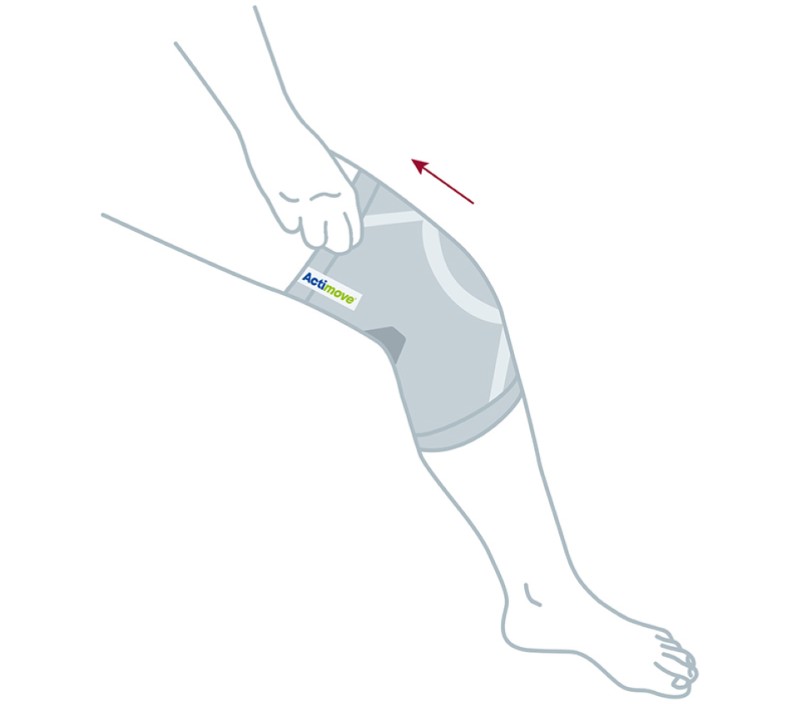 How To Apply the Actimove Knee Support